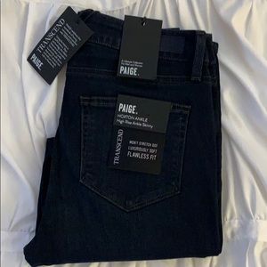 Paige Hoxton Ankle High Rise Ankle Skinny NWT